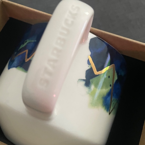 Starbucks NIB mug 06/08 Collector mug cups skyline geometric mountain - Picture 4 of 4